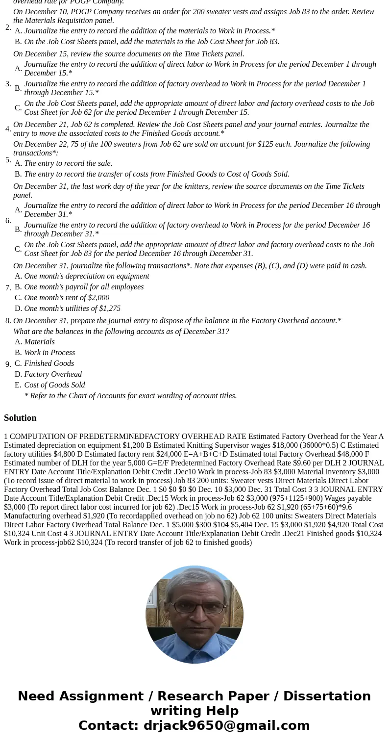 positng sec times no incomplete or wrong answer please !! Maria Young is the sole stockholder of Purl of Great Price Company (POGP Company), which produces high positng sec times no incomplete or wrong answer please !! Maria Young is the sole stockholder of Purl of Great Price Company (POGP Company), which produces high