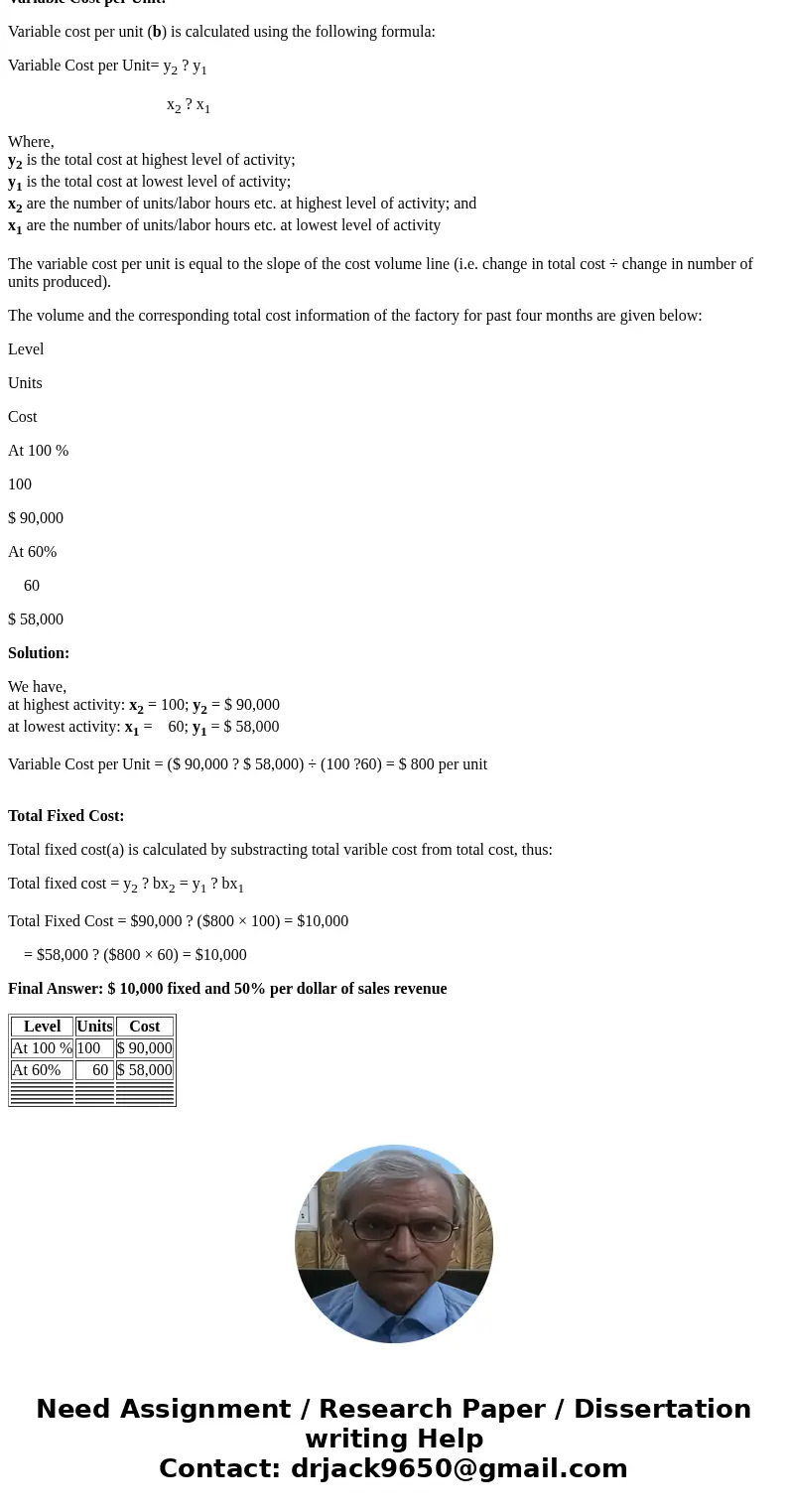 QUESTION 10 method, what are the fixed and variable costs if the high sales revenue is $160,000 with total costs of $ 96.000 with total costs of $58,000. What   QUESTION 10 method, what are the fixed and variable costs if the high sales revenue is $160,000 with total costs of $ 96.000 with total costs of $58,000. What
