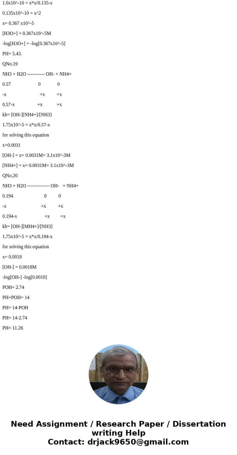  Question 18 Not yet answered Marked out of 1.00 P Flag question Find the pH of 0 135 M phenol, CoHsOH. The H bonded to the O is acidic, that is CHsOH(ag) H200)