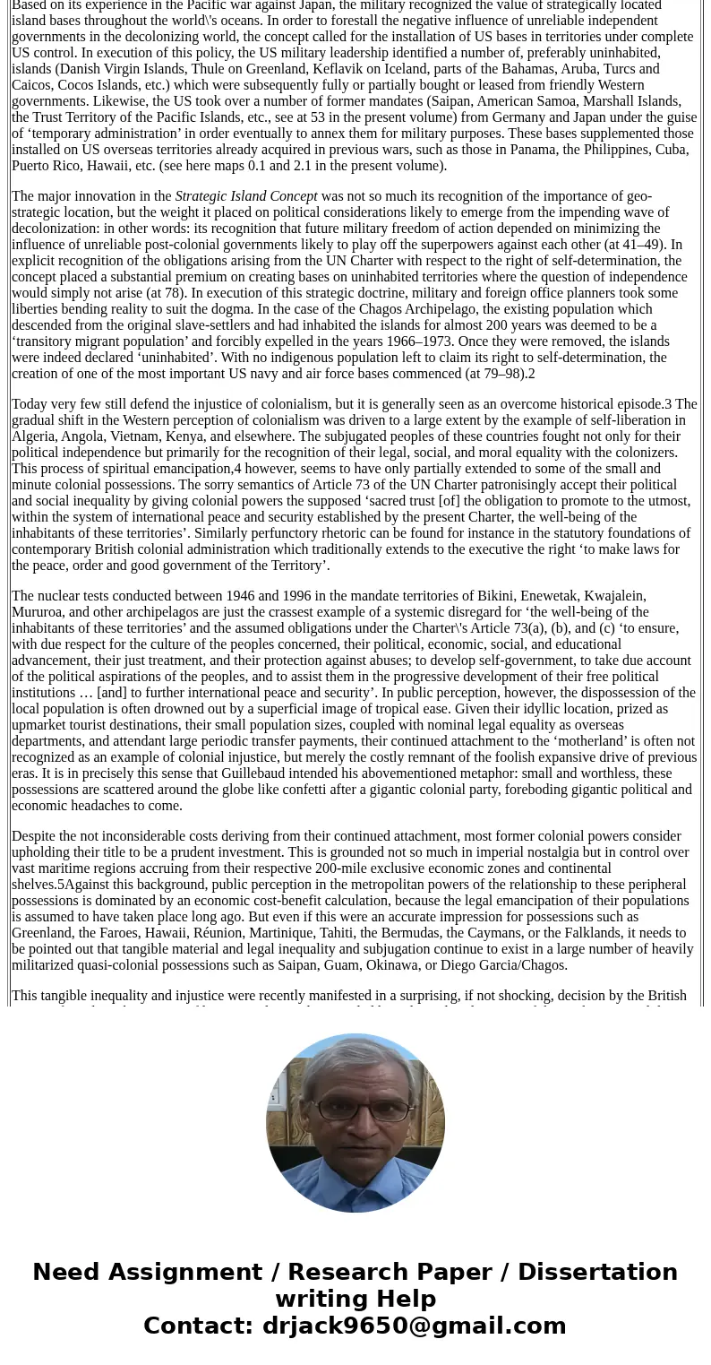 summary or book review of Island of Shame by David VineSolutionThe American military base on the island of Diego Garcia is one of the most strategically importa summary or book review of Island of Shame by David VineSolutionThe American military base on the island of Diego Garcia is one of the most strategically importa