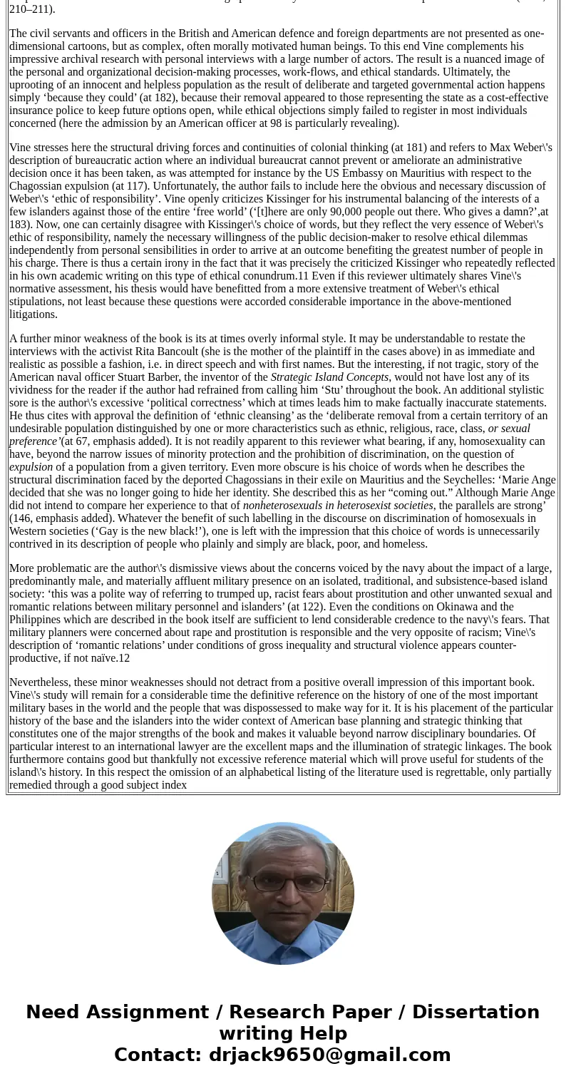summary or book review of Island of Shame by David VineSolutionThe American military base on the island of Diego Garcia is one of the most strategically importa summary or book review of Island of Shame by David VineSolutionThe American military base on the island of Diego Garcia is one of the most strategically importa