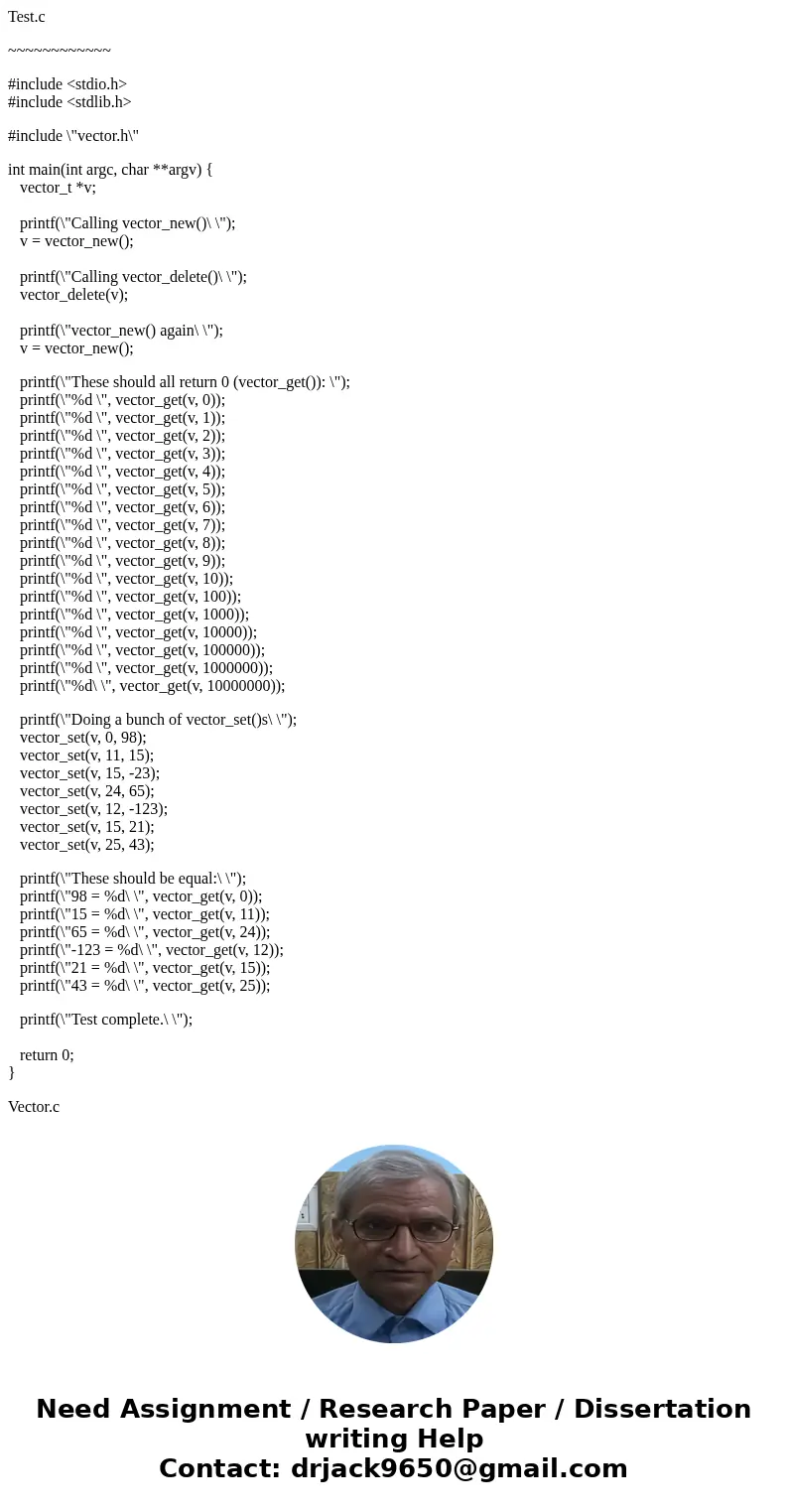 Test.c ~~~~~~~~~~~~ #include <stdio.h> #include <stdlib.h> #include \ Test.c ~~~~~~~~~~~~ #include <stdio.h> #include <stdlib.h> #include \