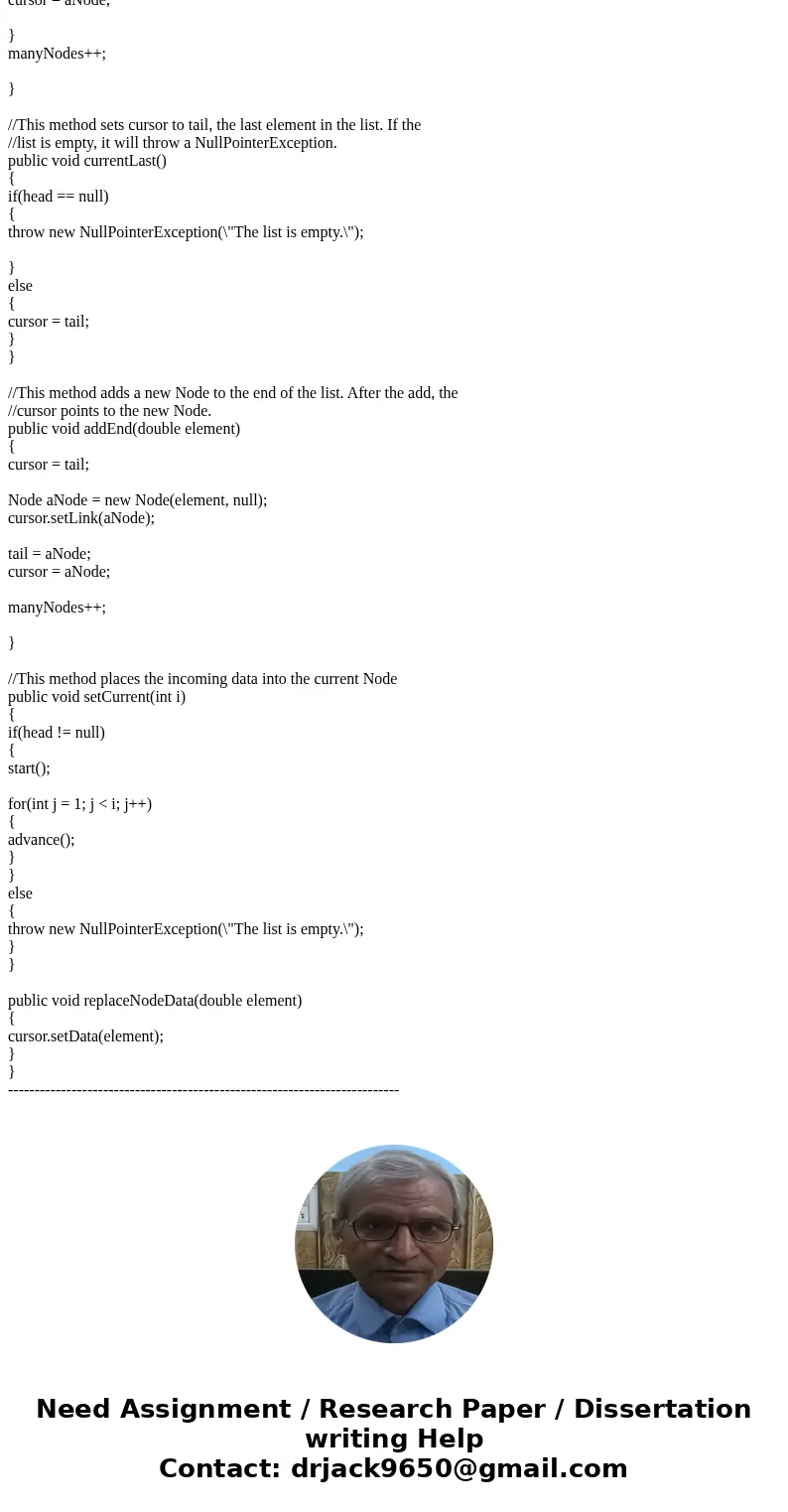 The specification of a non-generic DoubleLinkedSeq class All the fields except dummy require accessor and mutator methods. You should instantiate dummy at the d