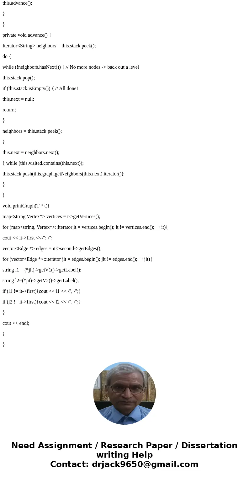 this what we need to do but, all im missing is the shortest path function of a weighted graph Description: In this assignment you are asked to design and implem