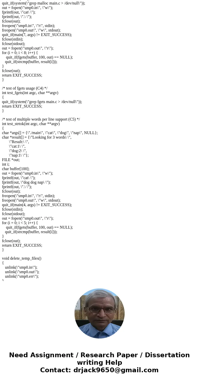 Using C language, add support for matching arbitrary numbers of words, not just 5. (Hint: use malloc, and don\'t worry too much about memory efficiency). #inclu Using C language, add support for matching arbitrary numbers of words, not just 5. (Hint: use malloc, and don\'t worry too much about memory efficiency). #inclu