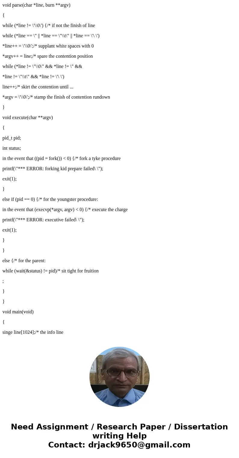 Using C or C++, write a program which implements the command pipeline ”ls -la | tr [a-zA-Z0-9] a”. Use any combination of fork, exec, wait, read, and write nece