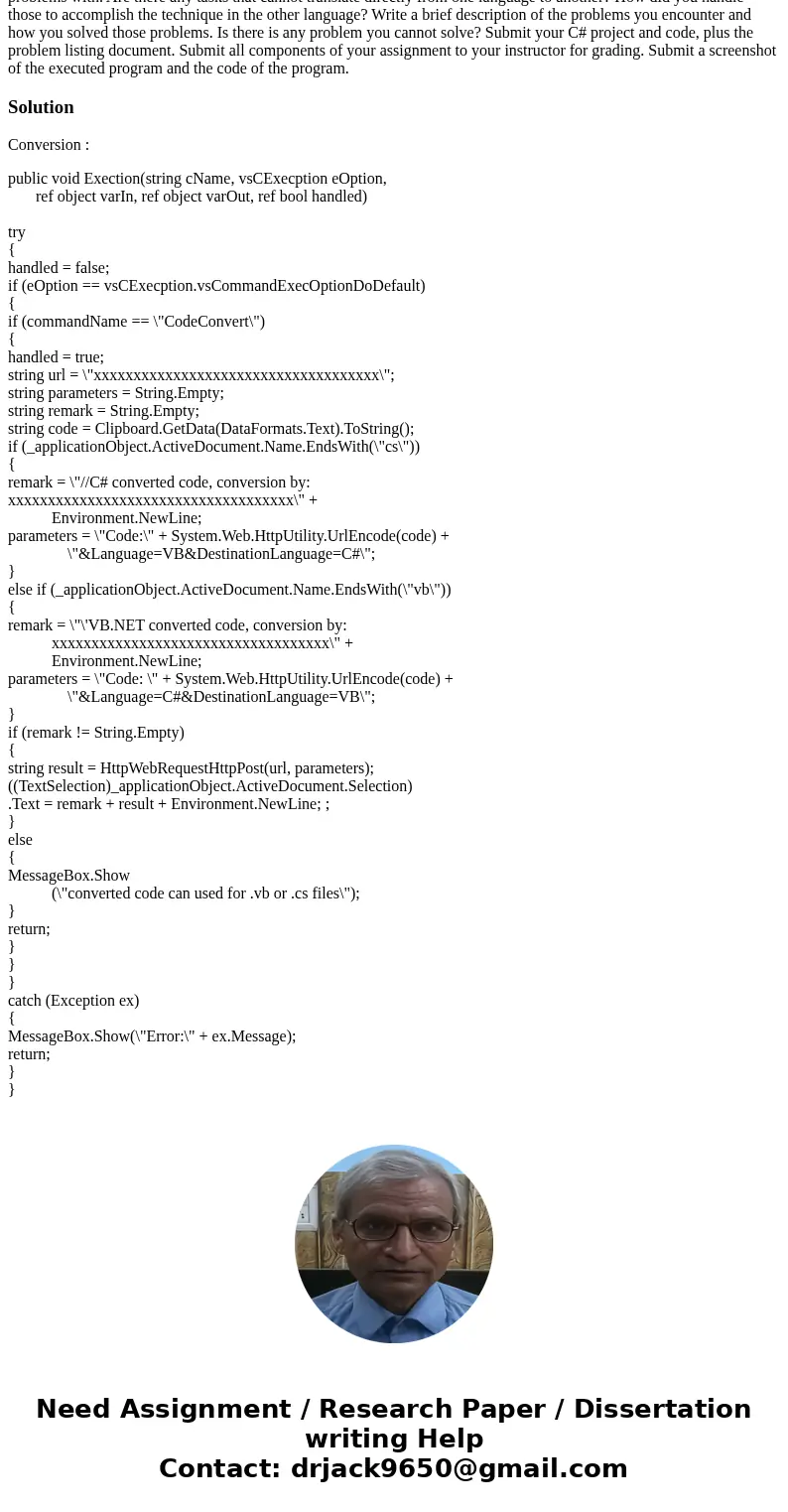 Using the programming assignments from Module Two i.e. week II - convert the Visual Basic projects to Visual C#. All programs should have basic menu options tha Using the programming assignments from Module Two i.e. week II - convert the Visual Basic projects to Visual C#. All programs should have basic menu options tha
