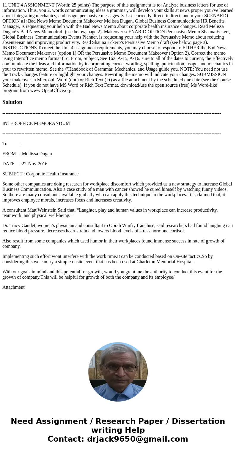 11 UNIT 4 ASSIGNMENT (Worth: 25 points) The purpose of this assignment is to: Analyze business letters for use of information. Thus, you 2. words communicating  11 UNIT 4 ASSIGNMENT (Worth: 25 points) The purpose of this assignment is to: Analyze business letters for use of information. Thus, you 2. words communicating