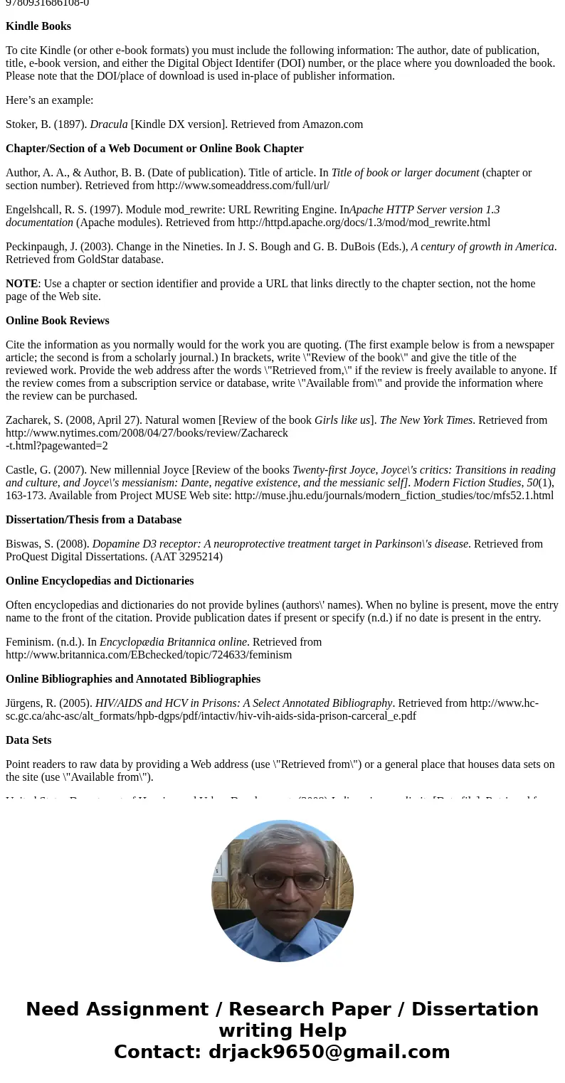 Be sure to explain and discuss any key ideas with supporting citations to the textbook and online lectures in correct APA format. Use this APA Citation Helper a Be sure to explain and discuss any key ideas with supporting citations to the textbook and online lectures in correct APA format. Use this APA Citation Helper a
