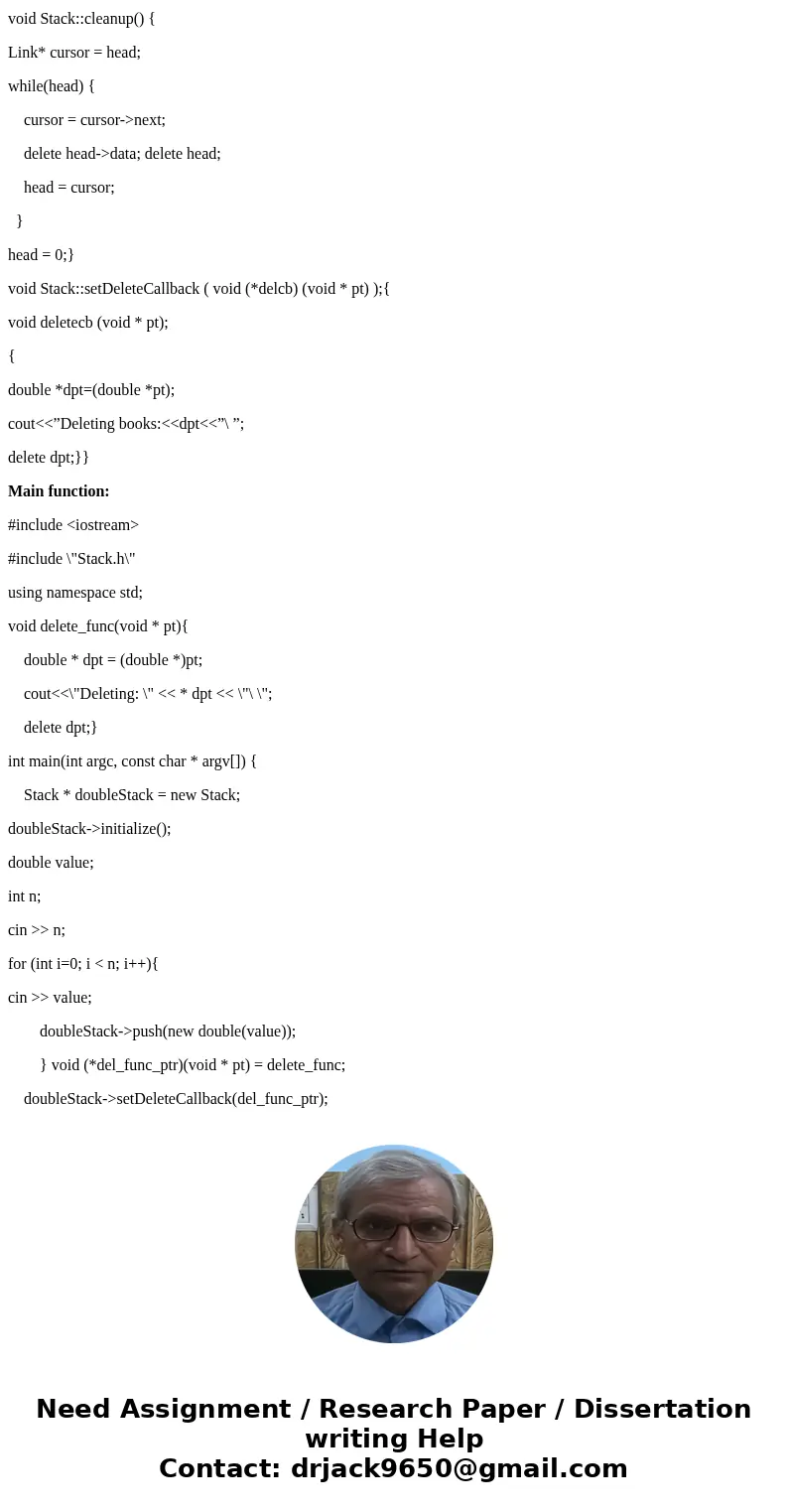 c++ need help! thanks. One of the problems of our Stack and LinkedList classes is that if we make them handle generic types with void* pointers, they will not k c++ need help! thanks. One of the problems of our Stack and LinkedList classes is that if we make them handle generic types with void* pointers, they will not k