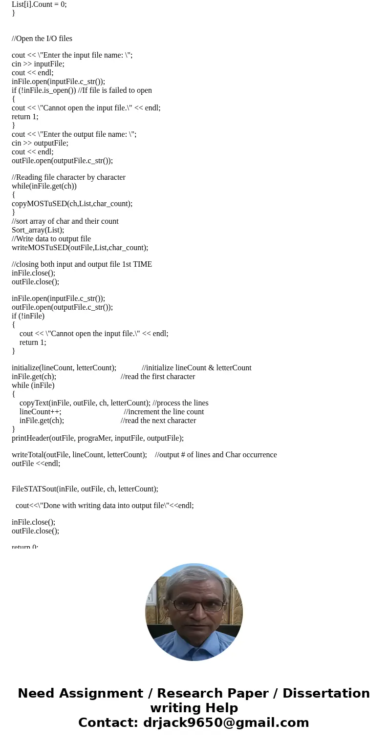 C++ .... trying to open and close a file twice, but my code wont work and I don\'t know why. Full disclosure: I suck at programing, this class can\'t be over so C++ .... trying to open and close a file twice, but my code wont work and I don\'t know why. Full disclosure: I suck at programing, this class can\'t be over so