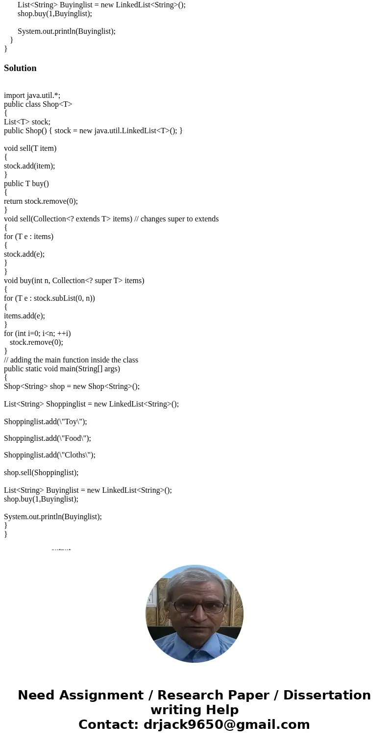 Can anyone help me I am getting an error when I run this program and I can\'t figure out why, and help would be great. The error is ./Shop.java:19: error: incom Can anyone help me I am getting an error when I run this program and I can\'t figure out why, and help would be great. The error is ./Shop.java:19: error: incom