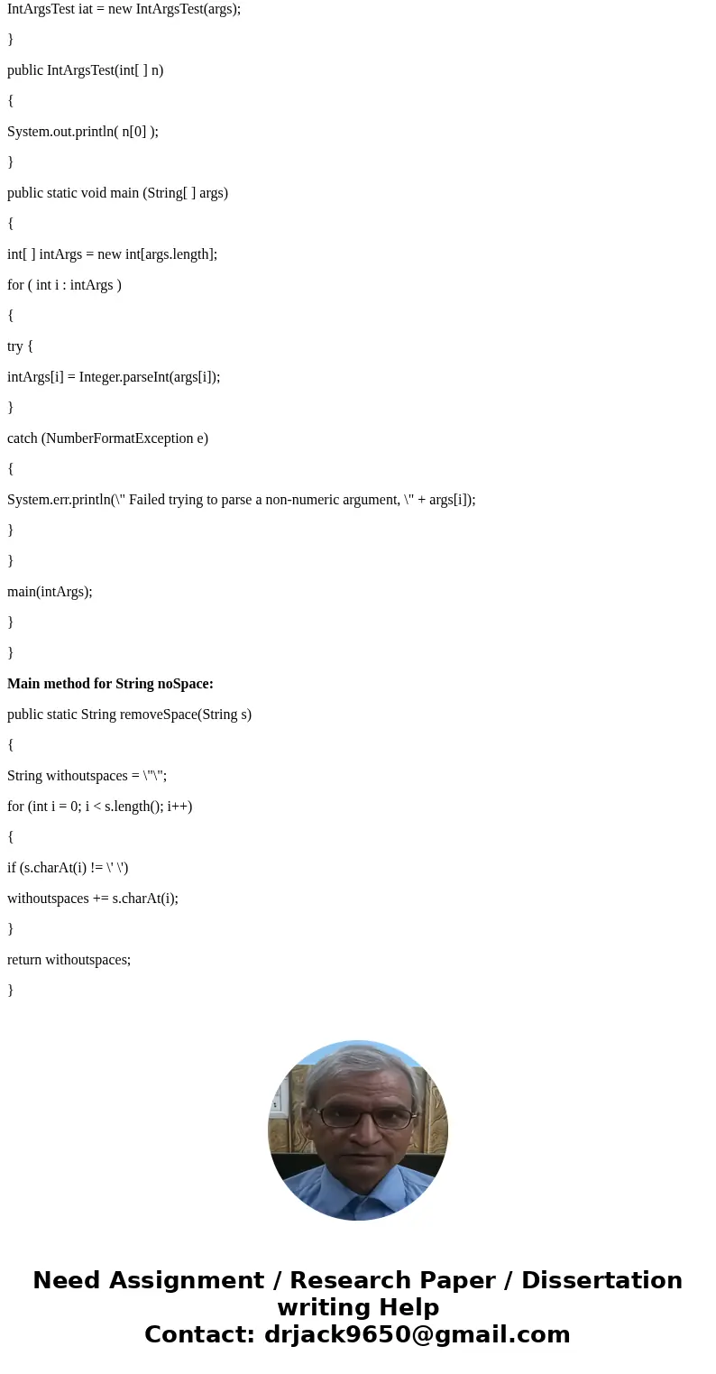 In Java language write a main method that calls each of these three methods. (a) public static String reverse(String name) reverse may assume without checking t In Java language write a main method that calls each of these three methods. (a) public static String reverse(String name) reverse may assume without checking t
