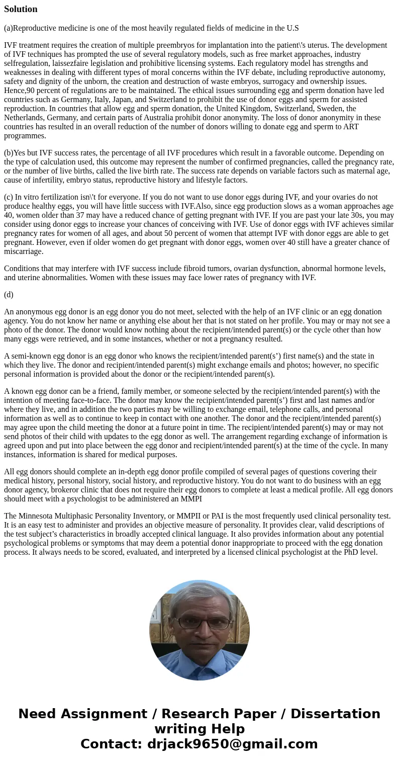 In vitro fertilization (IVF) is nothing new in the realm of reproductive medicine. However, there continues to be much debate over its use. In most of IVF cases In vitro fertilization (IVF) is nothing new in the realm of reproductive medicine. However, there continues to be much debate over its use. In most of IVF cases