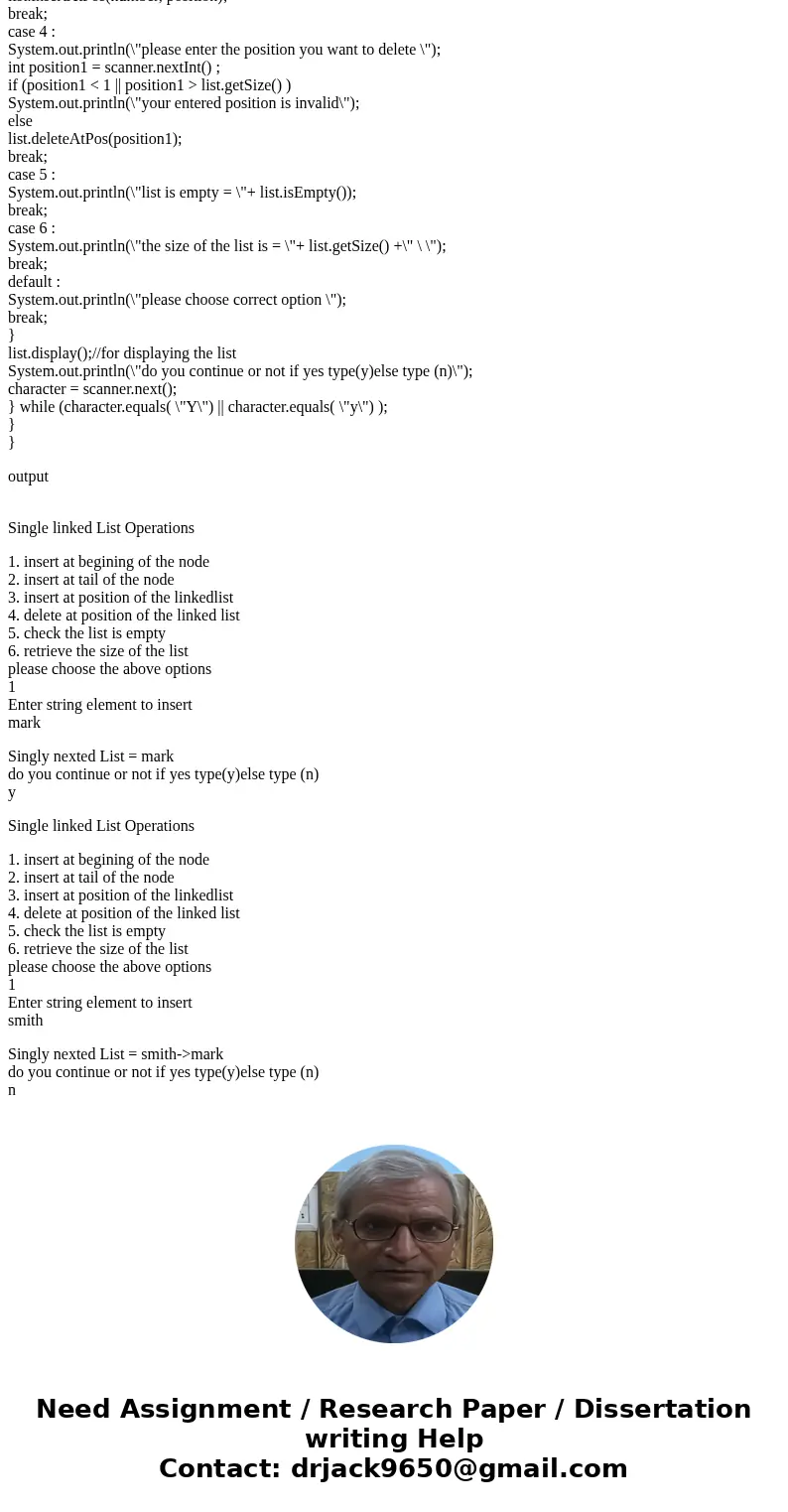 Linked Lists (Not Using Java Libraries) Objectives Design and write a method to insert items into a list (head, tail, middle) Design and write a method to remov