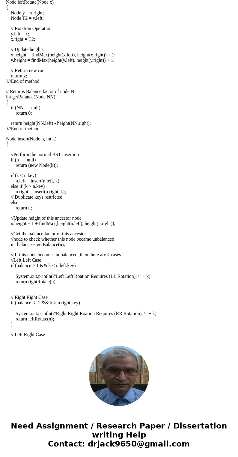 My question is regarding Page 163. Problem 4.19 of Data Structures and Algorithm Analysis in Java (3rd Edition) Draw the tree after each insertion, and label th My question is regarding Page 163. Problem 4.19 of Data Structures and Algorithm Analysis in Java (3rd Edition) Draw the tree after each insertion, and label th