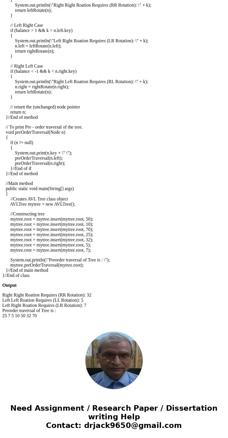 My question is regarding Page 163. Problem 4.19 of Data Structures and Algorithm Analysis in Java (3rd Edition) Draw the tree after each insertion, and label th My question is regarding Page 163. Problem 4.19 of Data Structures and Algorithm Analysis in Java (3rd Edition) Draw the tree after each insertion, and label th