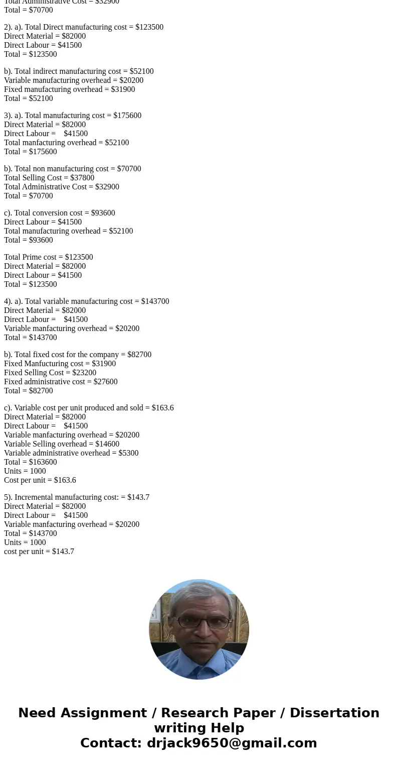 Problem 1-24 Different Cost Classifications for Different Purposes [L01-1, LO1-2, LO13, LOI-4, LO Dozier Company produced and sold 1,000 units during its first  Problem 1-24 Different Cost Classifications for Different Purposes [L01-1, LO1-2, LO13, LOI-4, LO Dozier Company produced and sold 1,000 units during its first