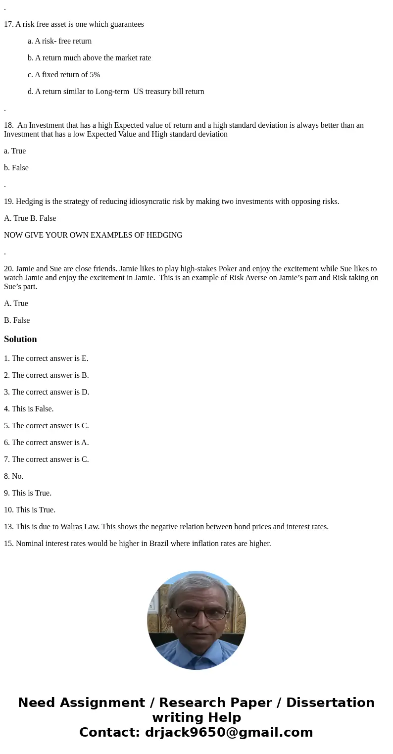 Q 1. Is Money a commodity? If so which of the following characteristics does it satisfy? A.Means of Exchange B. Unit of Account C. Store of Value D. Measure of  Q 1. Is Money a commodity? If so which of the following characteristics does it satisfy? A.Means of Exchange B. Unit of Account C. Store of Value D. Measure of