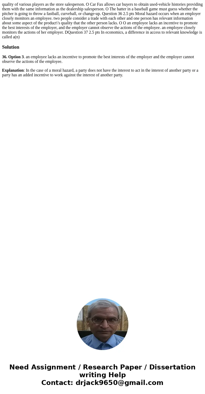 quality of various players as the store salesperson. O Car Fax allows car buyers to obtain used-vehicle histories providing them with the same information as t  quality of various players as the store salesperson. O Car Fax allows car buyers to obtain used-vehicle histories providing them with the same information as t