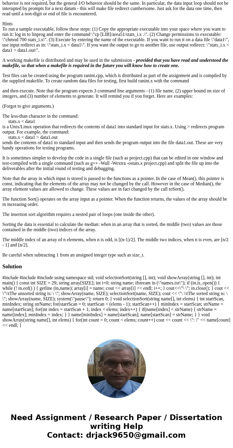 This is to be done in C++: Educational Objectives: After successfully completing this assignment, the student should be able to accomplish the following: Use a  This is to be done in C++: Educational Objectives: After successfully completing this assignment, the student should be able to accomplish the following: Use a