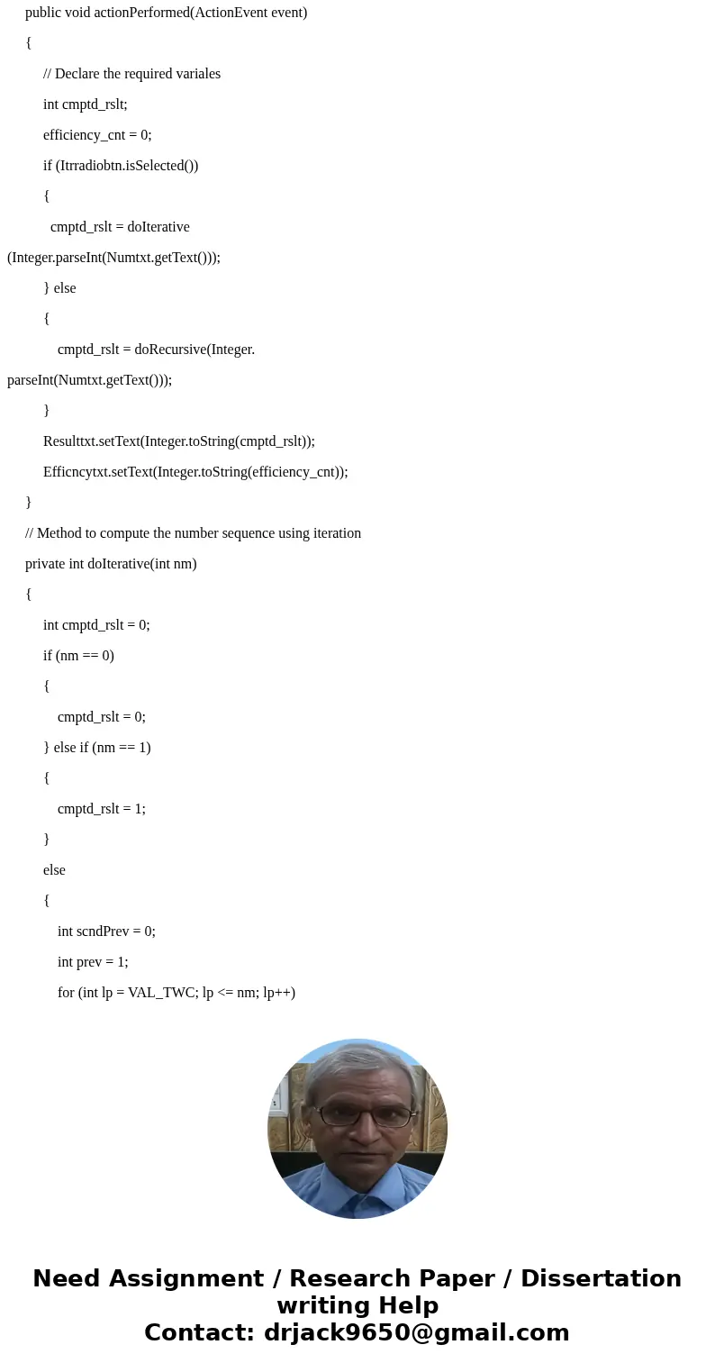 This programming project involves writing a program to calculate the terms of the following sequence of numbers: 0 1 2 5 12 29 ... where each term of the sequen
