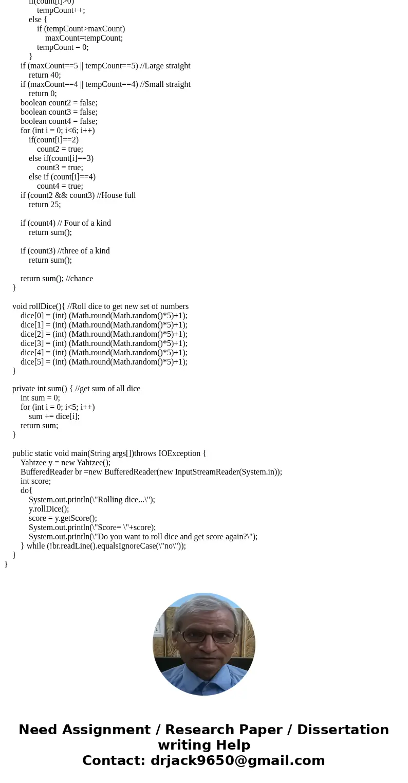 Three of a kind: Get three dice with the same number. Points are the sum all dice (not just the three of a kind). Four of a kind: Get four dice with the same nu
