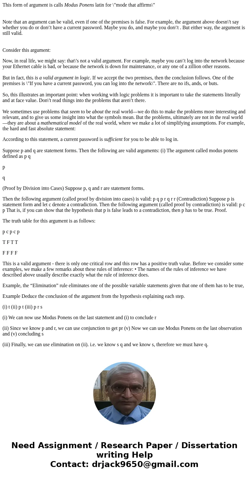 Using the words \  Using the words \