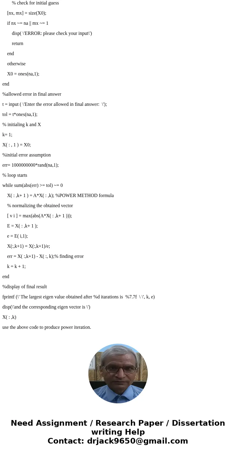 Write a MATLAB function to estimate the condition number of the square matrix A in the two-norm using the symmetric power iteration. The function should be of t Write a MATLAB function to estimate the condition number of the square matrix A in the two-norm using the symmetric power iteration. The function should be of t