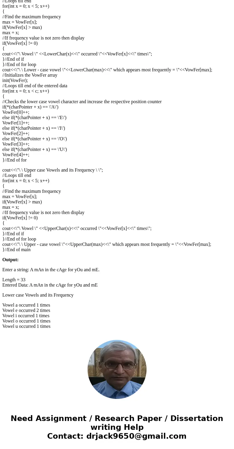 Write a program which: Asks the user to enter any sequence of characters The program should display all the lower-case vowels that are present and the number of Write a program which: Asks the user to enter any sequence of characters The program should display all the lower-case vowels that are present and the number of