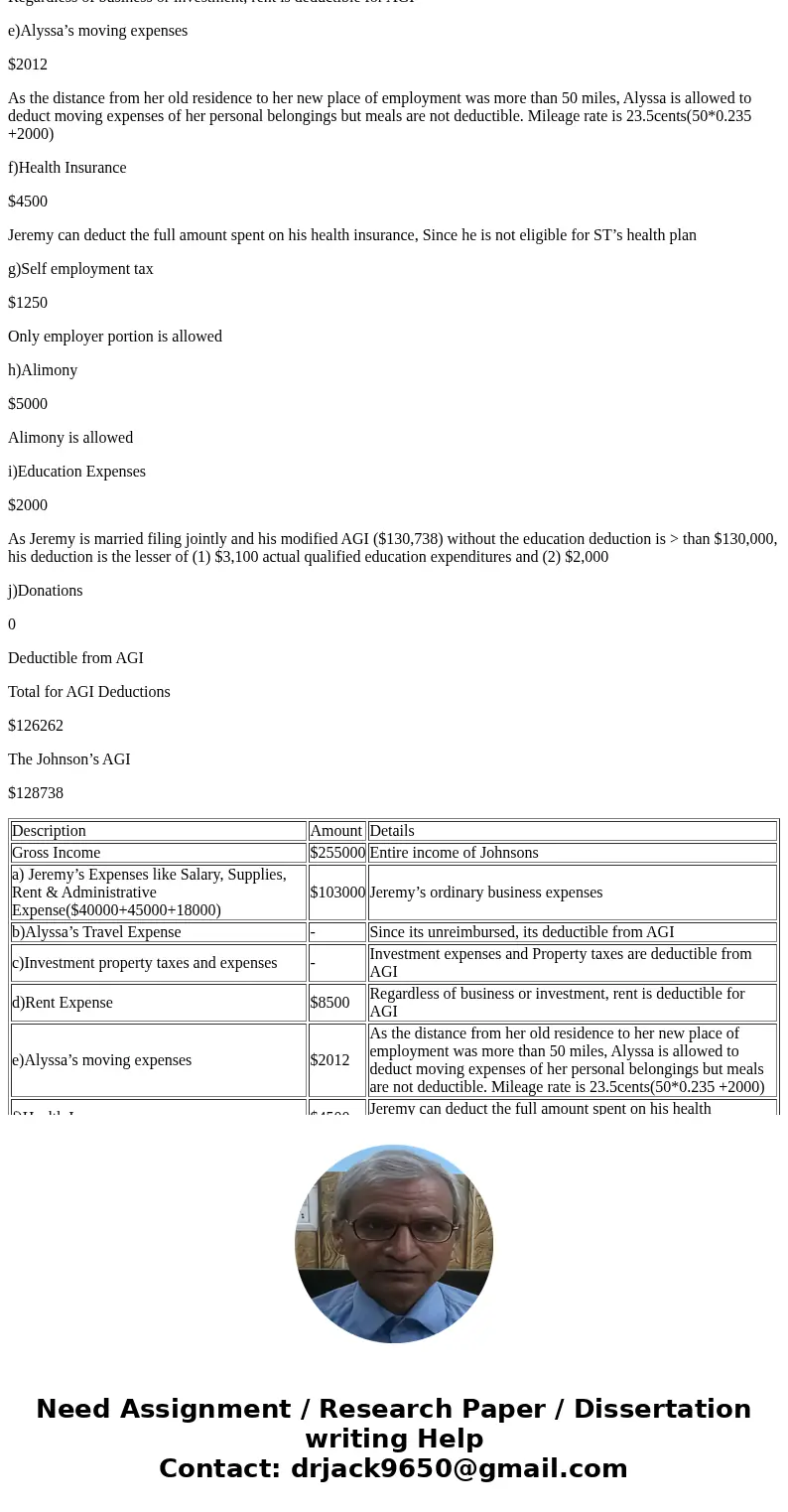 ? 06 Graded Assignment Jeremy and Alyssa Johnson have been maried for five years and do not have any children. Jeremy was married previously and has one child   ? 06 Graded Assignment Jeremy and Alyssa Johnson have been maried for five years and do not have any children. Jeremy was married previously and has one child