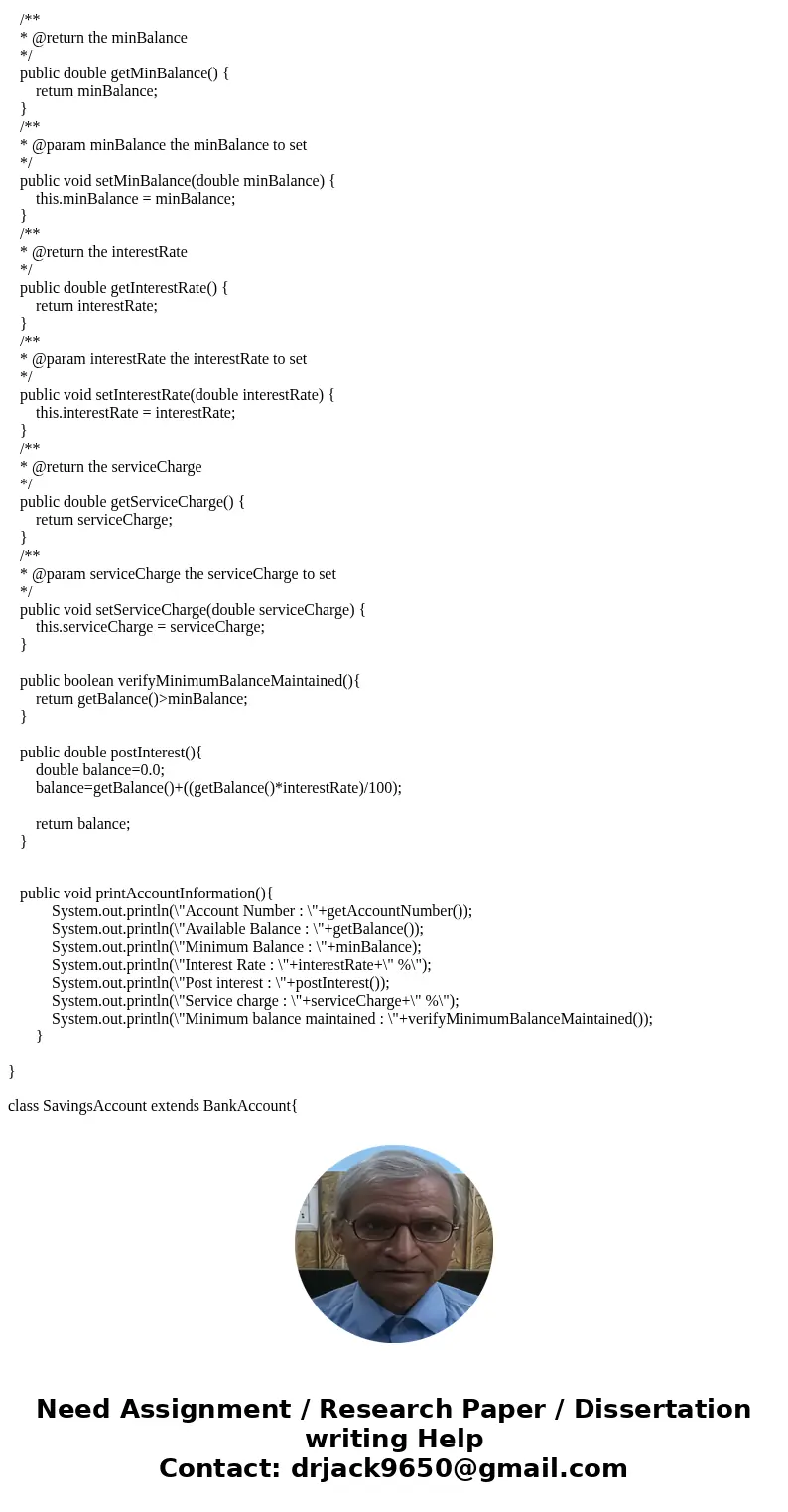 a. Define the class bankAccount to store a bank customer’s account number and balance. Suppose that account number is of type int, and balance is of type double a. Define the class bankAccount to store a bank customer’s account number and balance. Suppose that account number is of type int, and balance is of type double