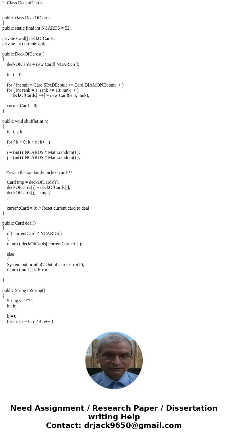 A. Poker Hands There are many variants of the gambling card-game \ A. Poker Hands There are many variants of the gambling card-game \