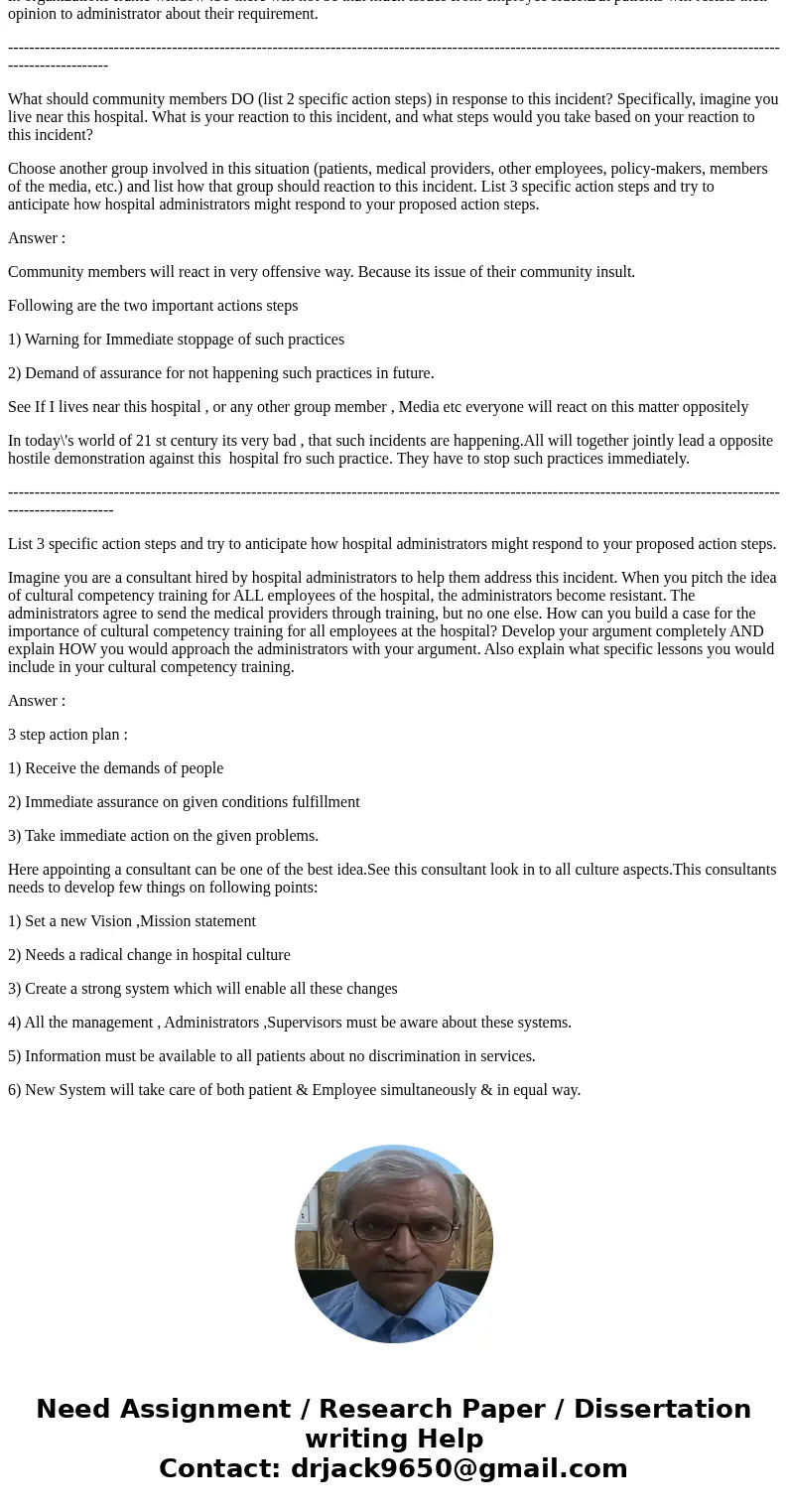 Case Study A A woman is brought into your hospital in active labor with her male partner and is in need of a Caesarean delivery. Both are parents-to-be identify