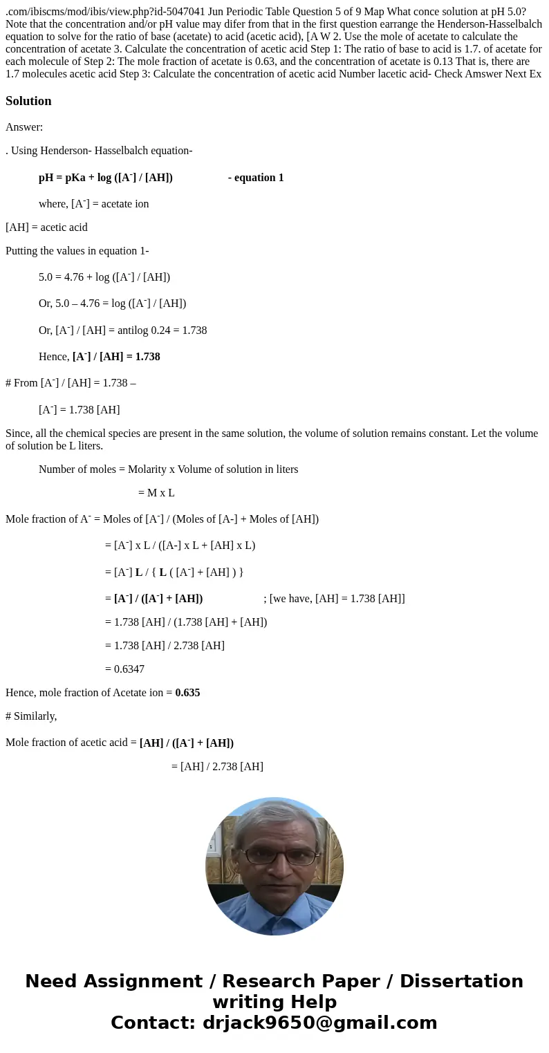 .com/ibiscms/mod/ibis/view.php?id-5047041 Jun Periodic Table Question 5 of 9 Map What conce solution at pH 5.0? Note that the concentration and/or pH value may  .com/ibiscms/mod/ibis/view.php?id-5047041 Jun Periodic Table Question 5 of 9 Map What conce solution at pH 5.0? Note that the concentration and/or pH value may