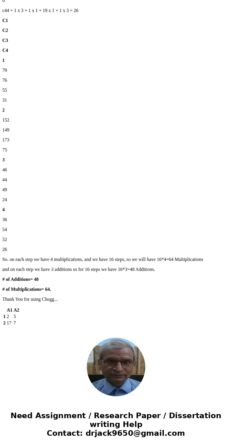 Do matrix multiplication \  Do matrix multiplication \
