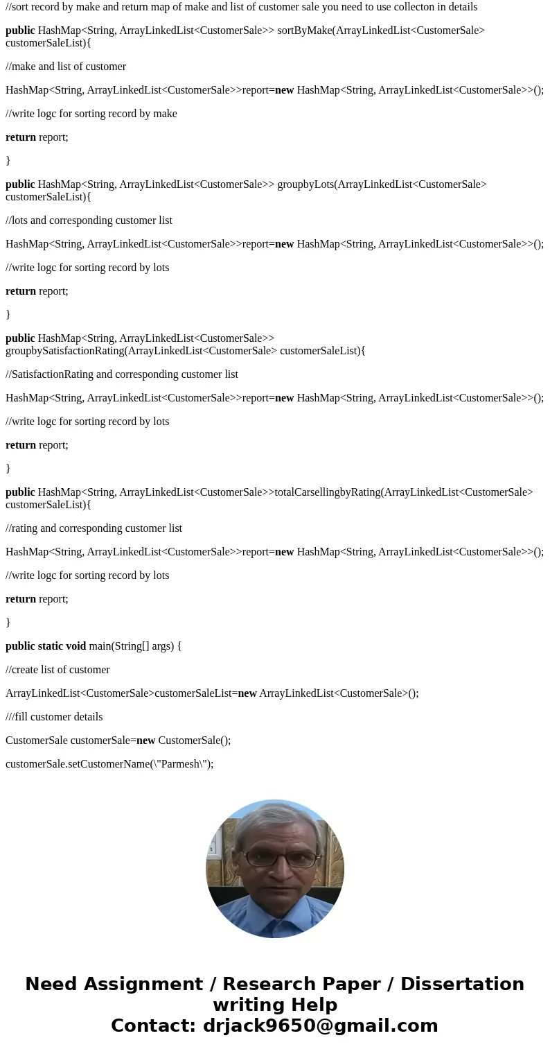 I am having trouble with this Java program I am not really sure how to start it here is what I have to do ABC Used Cars Part 1. ABC Used Cars needs a report. Th