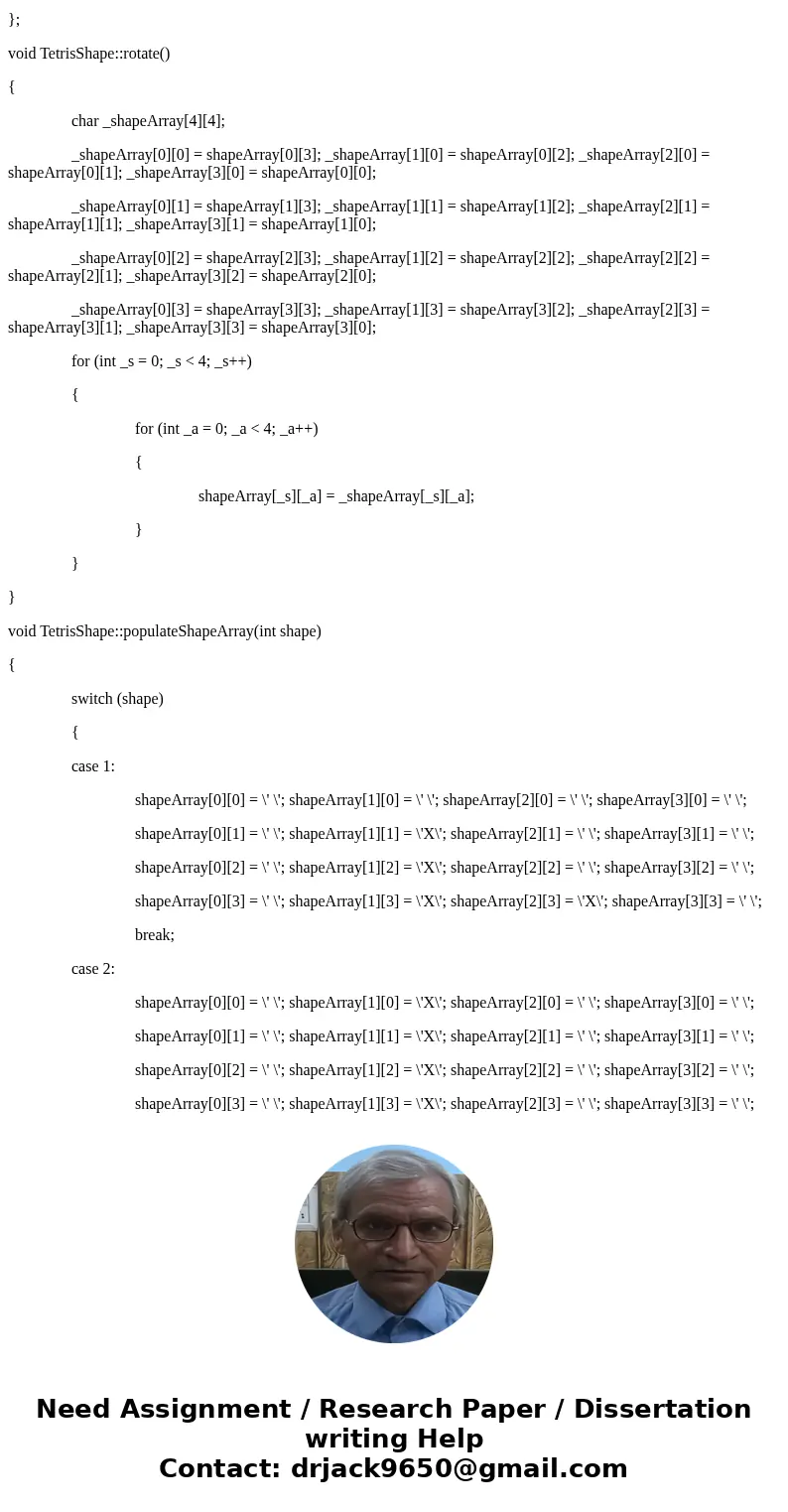 I\'m trying again - Okay, I\'m in need of some help - this is the code I have so far for a C++ project on Tetris that uses the Visual Studio (which is why the # I\'m trying again - Okay, I\'m in need of some help - this is the code I have so far for a C++ project on Tetris that uses the Visual Studio (which is why the #