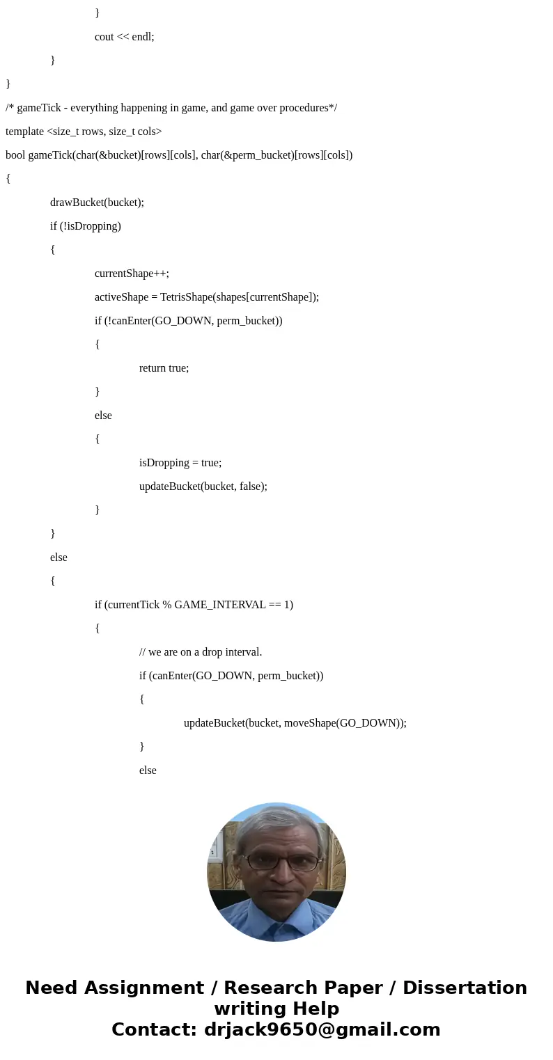 I\'m trying again - Okay, I\'m in need of some help - this is the code I have so far for a C++ project on Tetris that uses the Visual Studio (which is why the # I\'m trying again - Okay, I\'m in need of some help - this is the code I have so far for a C++ project on Tetris that uses the Visual Studio (which is why the #