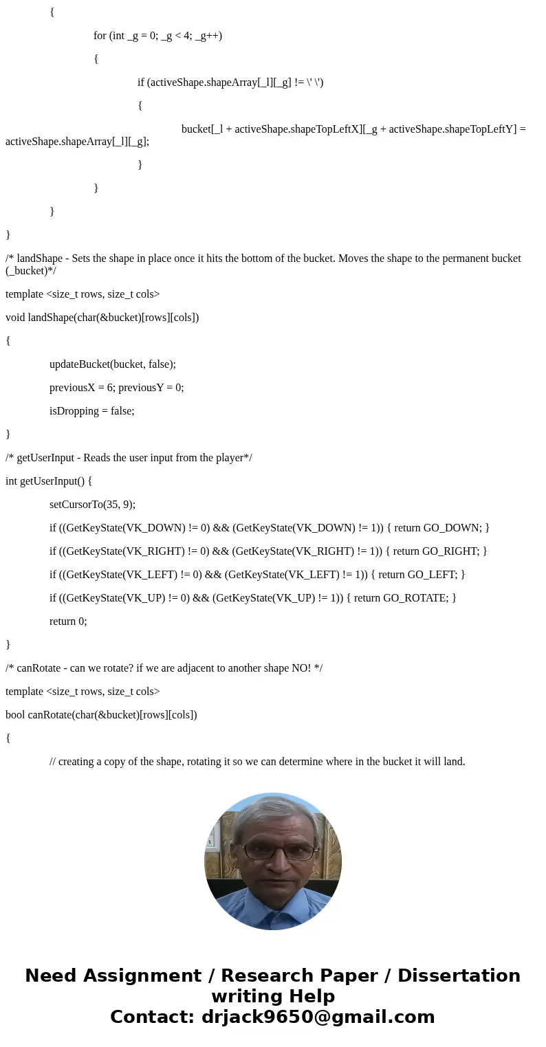 I\'m trying again - Okay, I\'m in need of some help - this is the code I have so far for a C++ project on Tetris that uses the Visual Studio (which is why the # I\'m trying again - Okay, I\'m in need of some help - this is the code I have so far for a C++ project on Tetris that uses the Visual Studio (which is why the #