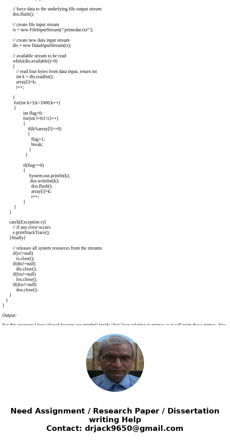 In JAVA programming PLEASE answer this question: (All prime numbers up to 10,000,000,000 ) Write a program that finds all prime numbers up to 10,000,000,000 . T