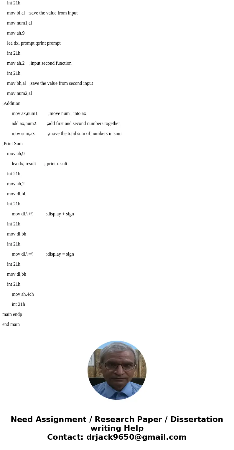 IN SPARC ASSEMBLY ONLY, write a program that prompts the user for two numbers and prints the sum. THIS MUST BE IN SPARC ASSEMBLY. DO NOT WRITE IT IN NORMAL ASSE IN SPARC ASSEMBLY ONLY, write a program that prompts the user for two numbers and prints the sum. THIS MUST BE IN SPARC ASSEMBLY. DO NOT WRITE IT IN NORMAL ASSE
