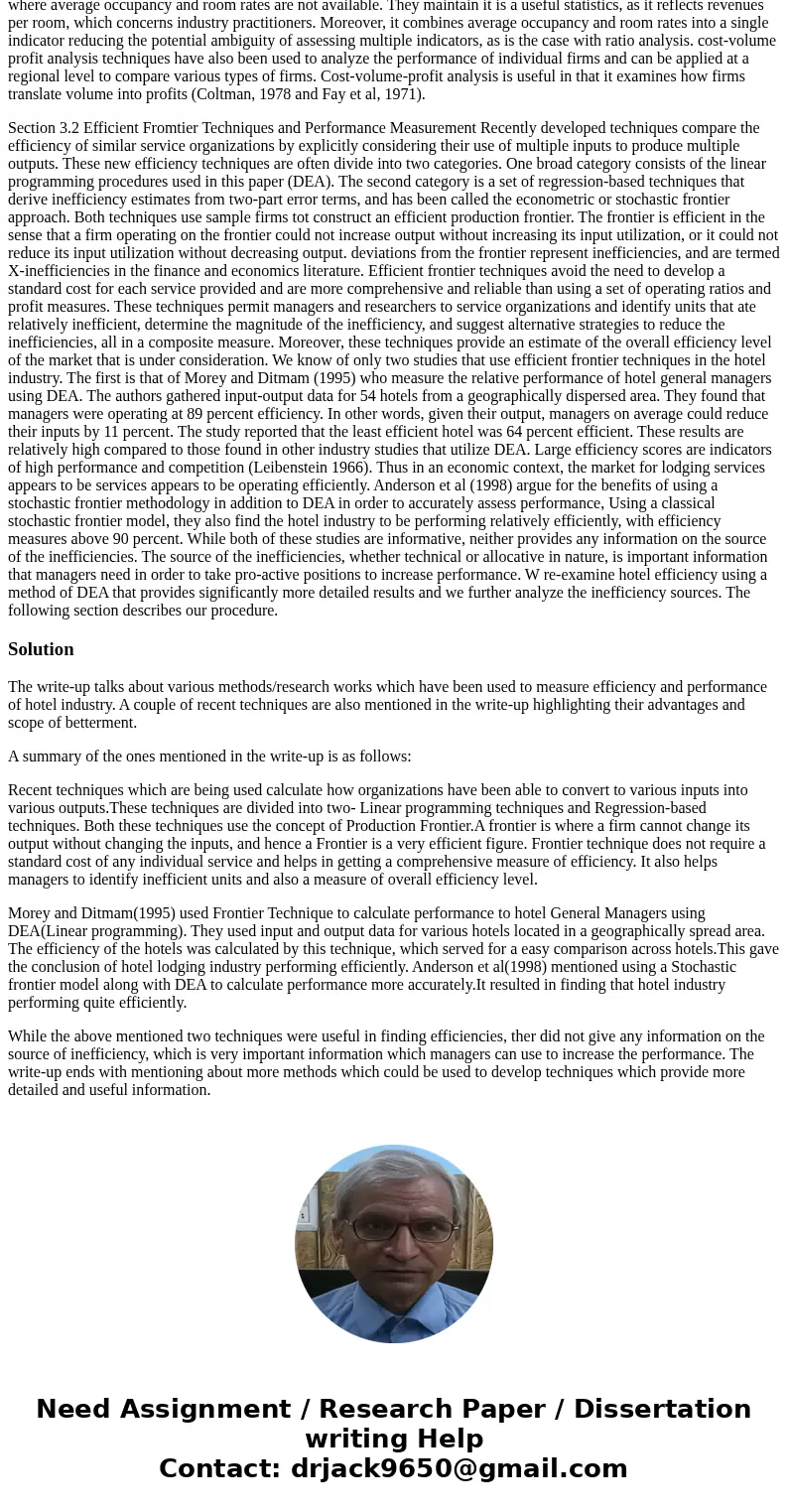 Kindly summarise this write-up SECTION 3 SECTION 3.1 Classical Hotel Performance Measuresssss the hotel management literature is rich in studies that attempt to Kindly summarise this write-up SECTION 3 SECTION 3.1 Classical Hotel Performance Measuresssss the hotel management literature is rich in studies that attempt to