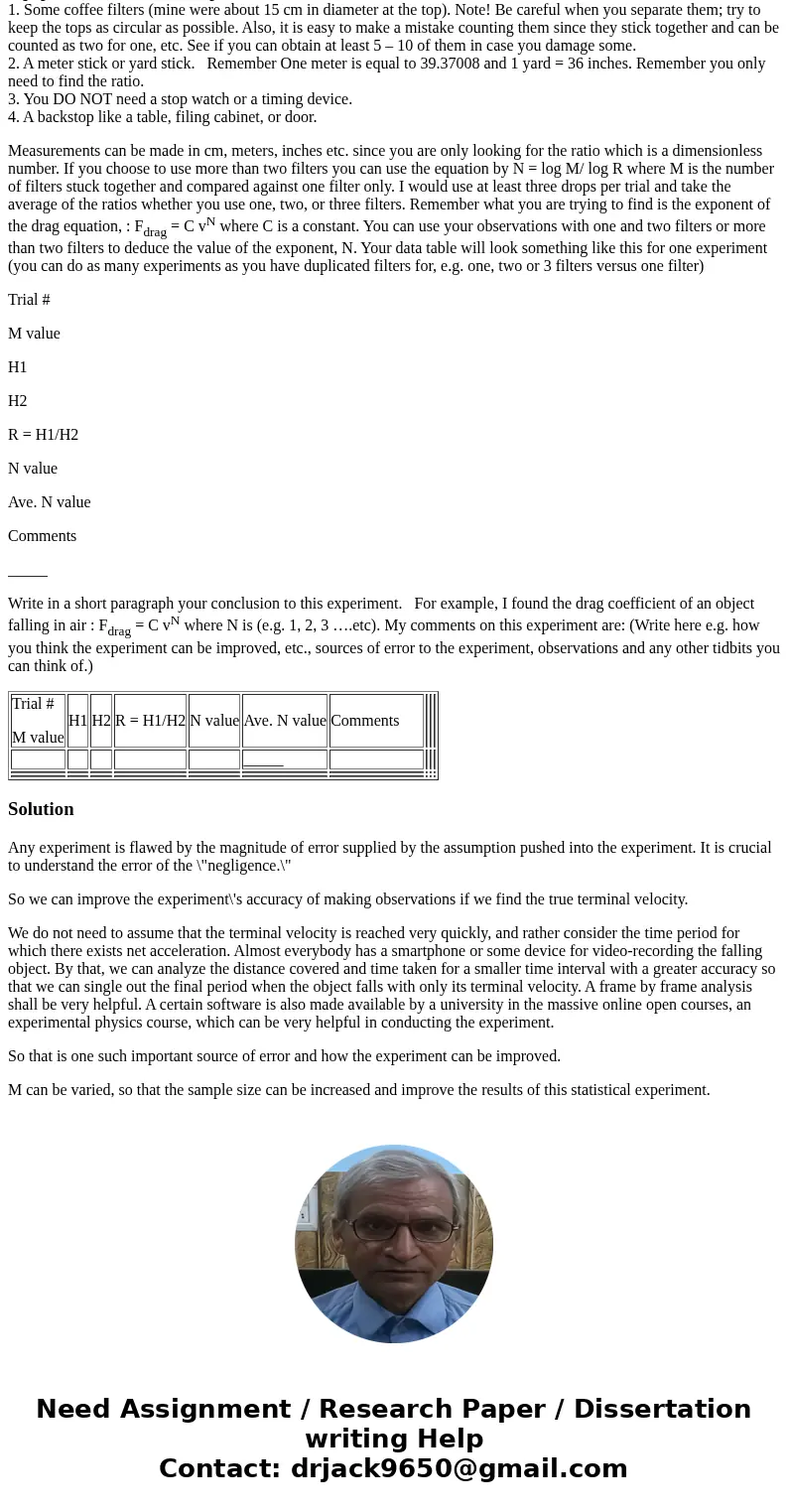 Objects which fall in the earth’s gravitational field reach a final terminal velocity. Usually, in working physics problems, we neglect this fact and simply sta Objects which fall in the earth’s gravitational field reach a final terminal velocity. Usually, in working physics problems, we neglect this fact and simply sta