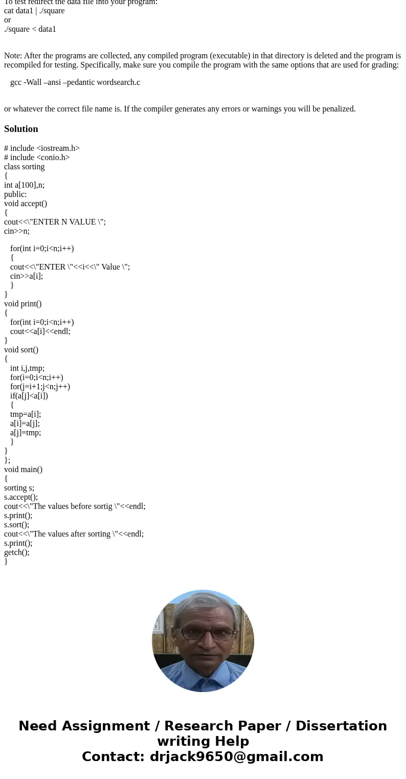 The assignment is to write a word searching program in the langauge C. The program takes as input an NxN square filled with letters, and a list of words. There  The assignment is to write a word searching program in the langauge C. The program takes as input an NxN square filled with letters, and a list of words. There