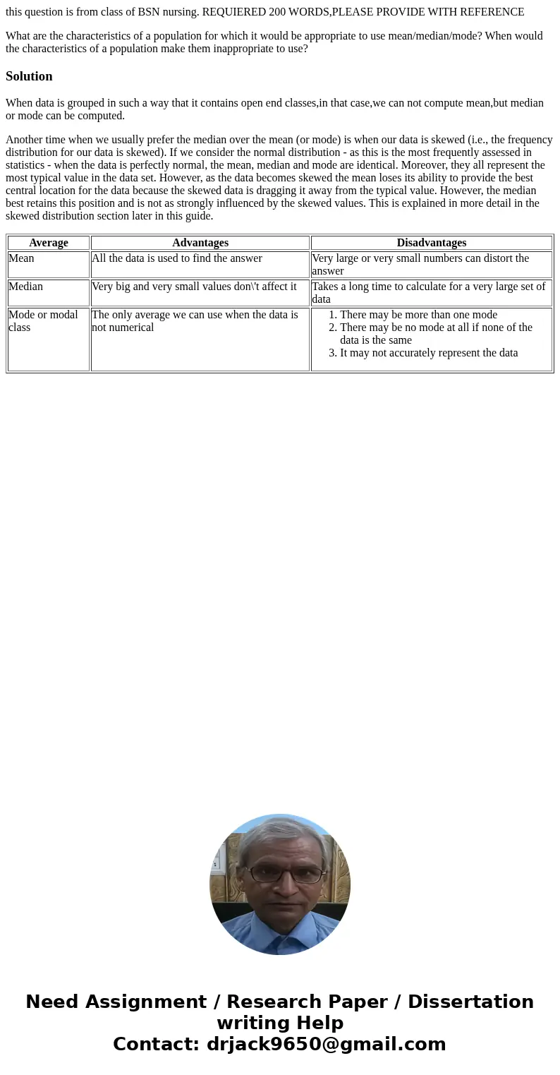 this question is from class of BSN nursing. REQUIERED 200 WORDS,PLEASE PROVIDE WITH REFERENCE What are the characteristics of a population for which it would be this question is from class of BSN nursing. REQUIERED 200 WORDS,PLEASE PROVIDE WITH REFERENCE What are the characteristics of a population for which it would be