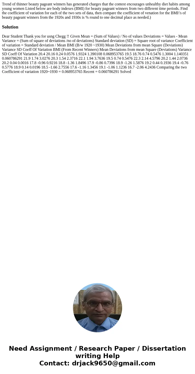 Trend of thinner beauty pageant winners has generated charges that the contest encourages unhealthy diet habits among young women Listed below are body indexes  Trend of thinner beauty pageant winners has generated charges that the contest encourages unhealthy diet habits among young women Listed below are body indexes