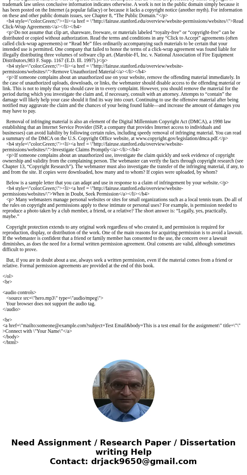 Workshop Seven - 7.7 Dropbox Copyright Introduction and Alignment Ethical use of files obtained via the web is addressed in this assignment. Upon completion of  Workshop Seven - 7.7 Dropbox Copyright Introduction and Alignment Ethical use of files obtained via the web is addressed in this assignment. Upon completion of