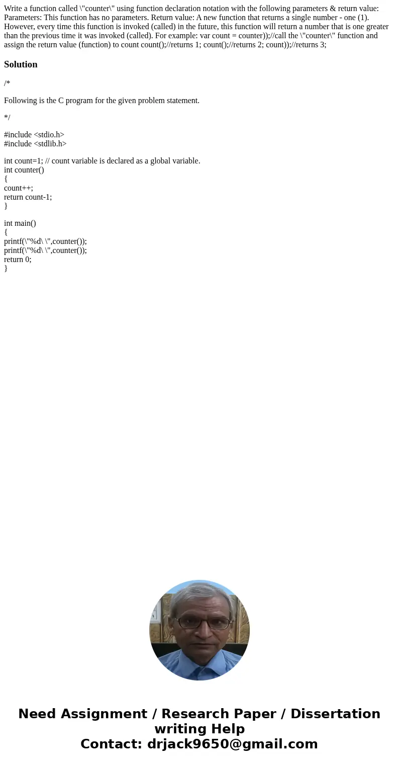 Write a function called \  Write a function called \