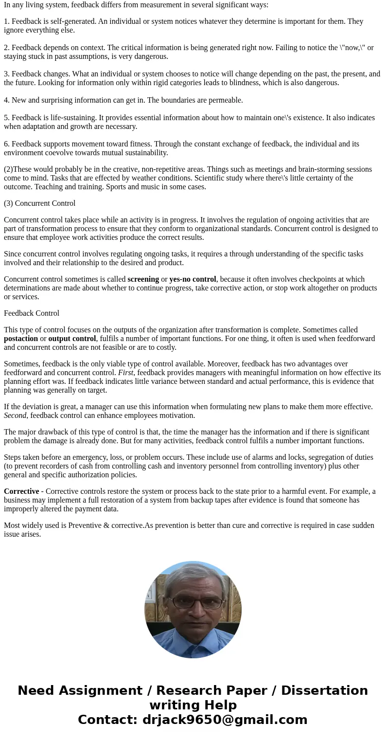 1. Why may what we measure be more critical to the control process than how we measure it? 2What constitutes an acceptable range of variation. 3 Which type of c 1. Why may what we measure be more critical to the control process than how we measure it? 2What constitutes an acceptable range of variation. 3 Which type of c